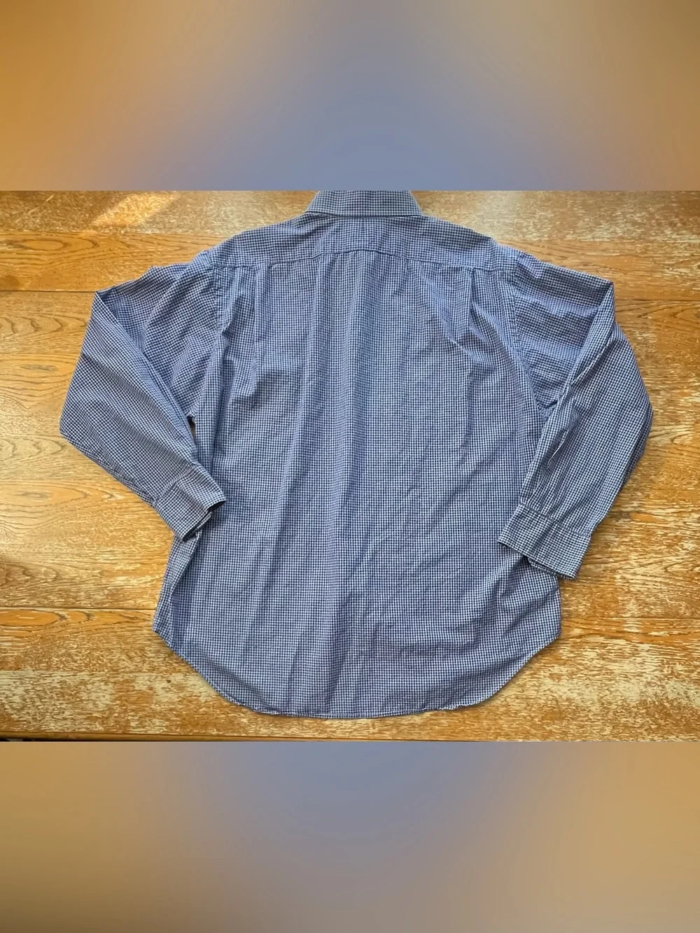 Vintage Polo Ralph Lauren Regent Classic Fit Gingham Check Shirt. 17 34/35-XL